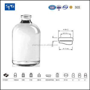 Viales de cristal para inyección de inyección, viales de cristal con buena calidad y el mejor precio, novedad de 2021 - Product Image 4