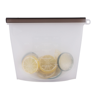 <span class=keywords><strong>Amazon</strong></span> Venta caliente de silicona reutilizable alimentos al vacío de alimentos de silicona bolsa de almacenamiento - Product Image 3