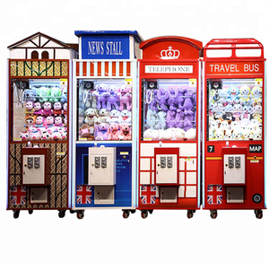 Distributeur automatique de pièces de monnaie, Machines à <span class=keywords><strong>grue</strong></span>, <span class=keywords><strong>jouet</strong></span> en peluche, Mini Machine à griffes de <span class=keywords><strong>grue</strong></span> à vendre - Product Image 5