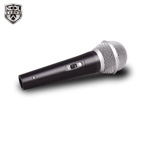 Micrófono de Mano KOOL SOUND, Dinámico, de Bobina Móvil, Cardioide, Unidireccional, Incluye Cable de Audio <span class=keywords><strong>XLR</strong></span> de 26 pies a Conexión de 1/4'' - Product Image 1