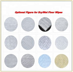 Lingettes pour serpillière non tissées, nettoyage des sols, antistatiques, sans poussière, tissu de cuisine, gaufrage, lingettes sèches non tissées pour serpillière plate, BSCI - Product Image 6