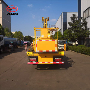 Chine célèbre marque bas prix Dongfeng manlift et flèche télescopique <span class=keywords><strong>15M</strong></span> 18M 24M 28M ascenseurs seau plate-forme aérienne <span class=keywords><strong>camion</strong></span> - Product Image 4