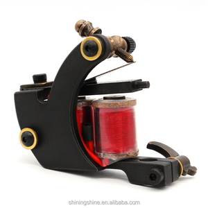 Venta rojo bobina china máquinas de tatuaje pistola para shader negro - Product Image 3