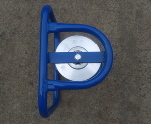 Rouleau de guidage pour pose de câbles souterrains, à roue en aluminium, type <span class=keywords><strong>Mecanum</strong></span>, capacité de charge de 10 KN, certifié ISO9001, pour utilisation dans les puits de visite - Product Image 4