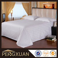 Drap de lit en coton blanc, 300, 200tc 300tc, 100% coton égyptien, pour hôtel 5 étoiles