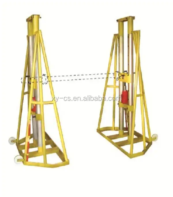 10 Ton Cable Drum Stand Hydraulic