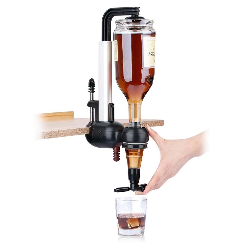4 Ugelli Di Ricambio Per Dispenser Di Vino E Liquori – 45 Ml A Spinta – Plastica ABS Cromata Per Vodka, Rum, Whisky