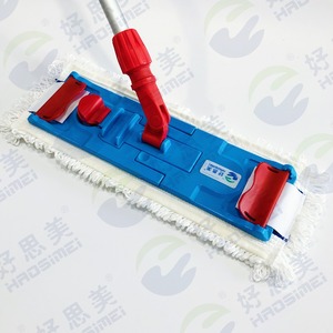High Quality Blue Red Plastic Pocket Ear <strong>Mop</strong> Frames <strong>Mop</strong> Handle <strong>Stick</strong> - Product Image 6