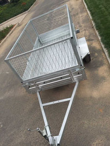 Remorque à drap galvanisé, nouveau Type Europe, 8x4 pieds, livraison gratuite - Product Image 6