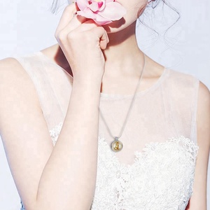 Collar con Difusor de Aceites Esenciales con Tema de Perro, Joyería de Acero Quirúrgico al por Mayor de China - Product Image 6