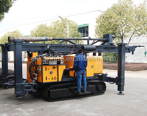 KW600 450 메터 <span class=keywords><strong>DTH</strong></span> 망치 다기능 크롤러 휴대용 물 잘 드릴링 장비 기계 - Product Image 4