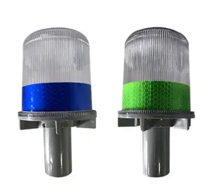 LED点滅道路安全ソーラートラフィックコーン警告灯