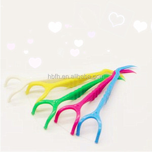 UHMWPE forma de Y selección de la seda dental floss mondadientes con mango largo - Product Image 5