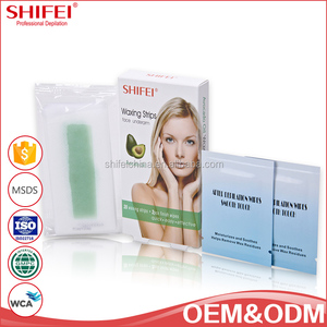 Top vente échantillon gratuit aucun <span class=keywords><strong>mal</strong></span> naturel bandes de cire pour tous type de <span class=keywords><strong>peau</strong></span> - Product Image 6