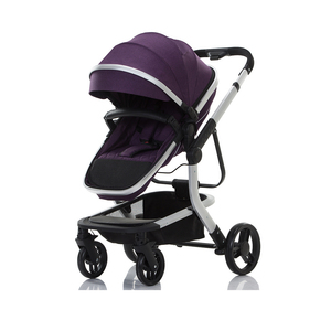 Zhilemei compact bébé poussette De Luxe <span class=keywords><strong>En</strong></span> Cuir <span class=keywords><strong>3</strong></span> Dans <span class=keywords><strong>1</strong></span> Bébé <span class=keywords><strong>Landau</strong></span> - Product Image 3