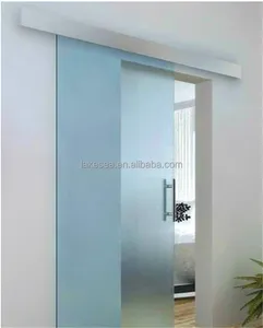 new design Supply aluminum glass sliding door hardware