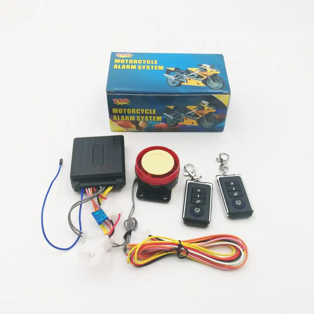 Afstandsbediening startmotor motorfiets alarm/motor alarmsysteem/motor lock alarm