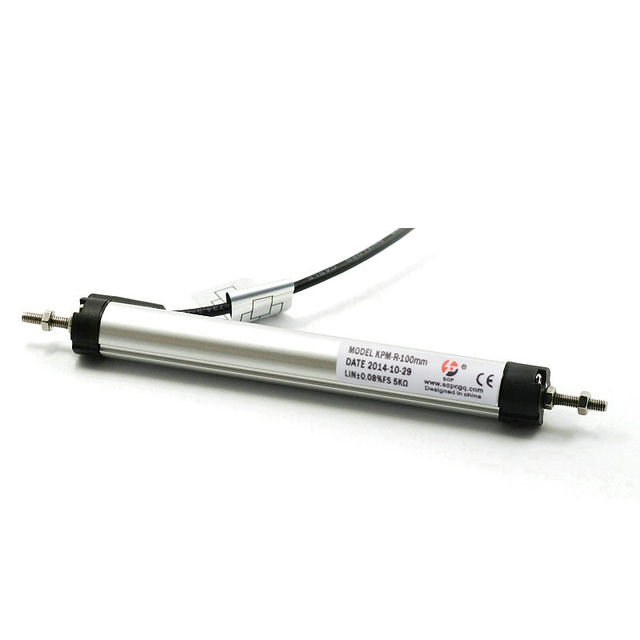 KPM100mm 4-20mAh Mini Hinge Joint Electric Conducton Plastic Film Linear Sensor for Robots