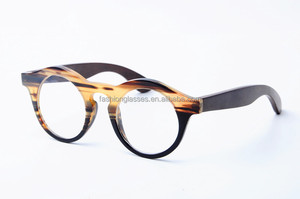 Vintage redondo blanco cuerno de búfalo gafas anteojos MN268 - Product Image 2