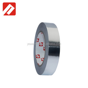 Concurrentiel <span class=keywords><strong>prix</strong></span> ignifuge couleur argent fiber de verre en aluminium foil tape pour tuyauterie - Product Image 4