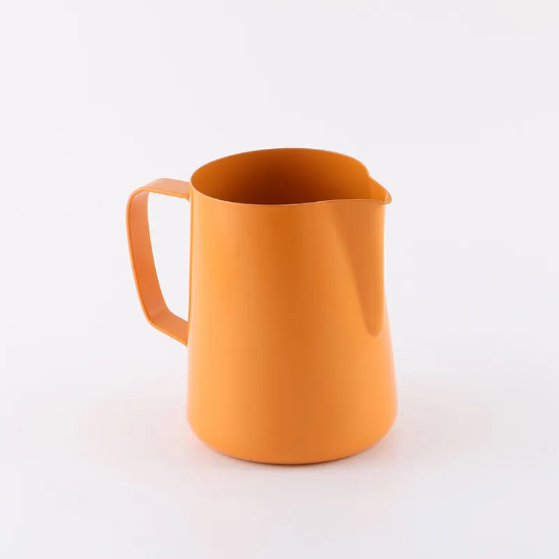 Guirlande Tasse en acier inoxydable Poignée de café Oreille Tasse Couleur unie Haute capacité Simplicité Café Lait pour café Lait Thé Boutique