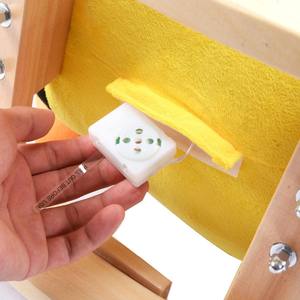 ของเล่นเด็กหัดเดินรูปผึ้งสีเหลือง ตุ๊กตาขี่ได้ เก้าอี้โยกเด็ก พร้อมม้าไม้รูปสัตว์และล้อมีเสียงสำหรับเด็กเล็ก - Product Image 5