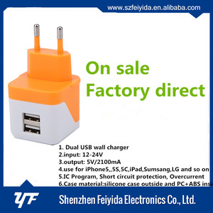 Mejor <span class=keywords><strong>venta</strong></span> de <span class=keywords><strong>2</strong></span> puertos usb cargador de pared para <span class=keywords><strong>el</strong></span> teléfono móvil cargador USB - Product Image 3