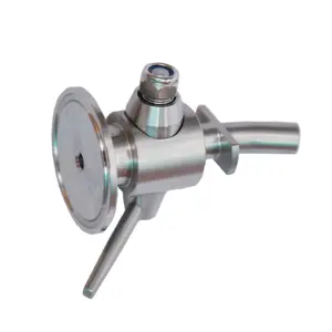 Wholesale Sanitary Grade SS304 Stainless Steel Sampling Valve