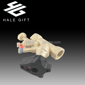 Vaste Orifice Stranginregelafsluiter Balans Flow Meter Klep, Messing Circuit Balancing Kleppen - Product Image 4