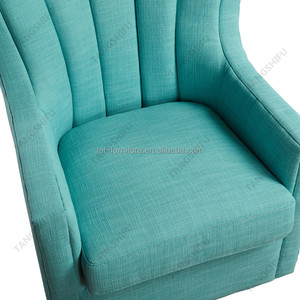 Tappezzeria in tessuto mobili cielo blu <span class=keywords><strong>schienale</strong></span> <span class=keywords><strong>alto</strong></span> mini divano letto singolo - Product Image 6