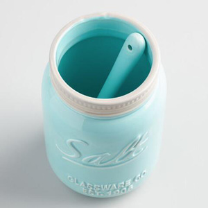 الجملة الأزرق السيراميك ميسون جرة الملاعق الحساسة - Product Image 6