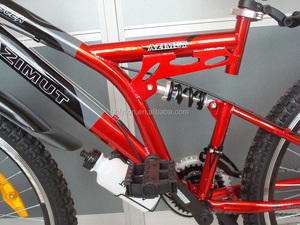 Vélo de montagne à suspension intégrale <span class=keywords><strong>avec</strong></span> cadre robuste de 24 pouces et 26 pouces, frein à patin 21 vitesses, bonne vente - Product Image 6