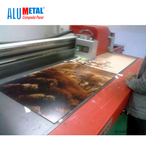 Alumetal مخصصة A2 درجة مضادة للحريق ACP لوحة PVDF/FEVE المغلفة Dibond ACM CNC بالقطع التصميم الحديث للتطبيق في الهواء الطلق - Product Image 2