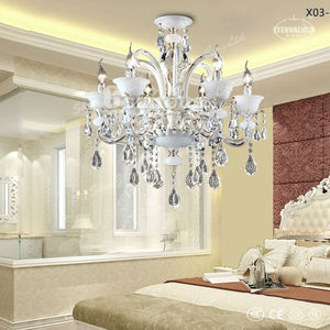 nuevo de lujo contemporáneo de aluminio fundido blanco candelabros de equipos de luces para el norte de europa etl84162 - Product Image 1