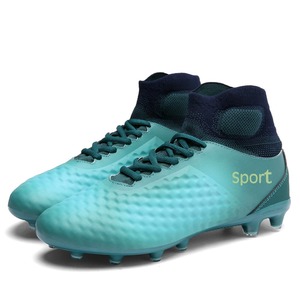 Último diseño botas ligeras zapatillas de moda Casual deporte fútbol zapatos EVA PU goma <span class=keywords><strong>Cr7</strong></span> fútbol zapatos malla reembolsable - Product Image 6