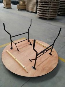 Wooden <strong>Folding</strong> <strong>Dining</strong> <strong>Table</strong> and <strong>Chairs</strong> in Set for Restaurant Hotel and Event - Product Image 6