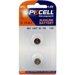 Batteria a bottone PKCELL 0% Hg batteria <span class=keywords><strong>LR41</strong></span> 1.5Volt batteria Super alcalina <span class=keywords><strong>LR41</strong></span> a bottone 1.5V AG3 <span class=keywords><strong>lr41</strong></span> batteria - Product Image 2