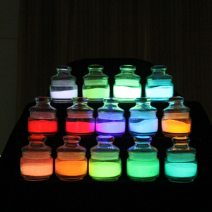 Hohe Helligkeit Glow In The Dark Leuchtende Farbe Pigment pulver leuchten im Dunkeln Pigment leuchtendes Farbpigment pulver - Product Image 1
