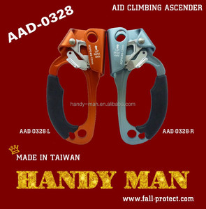 Ascendedor con mango de aluminio AAD-0328 CE EN567 para escalada con cuerda de 8-13 mm - Product Image 3