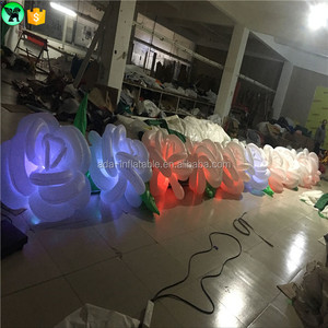 Iluminación de eventos a precio de fábrica, decoración de flores personalizada, flor inflable de boda Y71 - Product Image 5