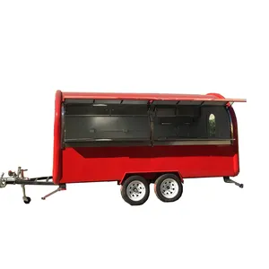 2024 Der meist verkaufte mobile Food Trailer Cart Truck Fast Hot Sale Snack Food Cart zum Verkauf