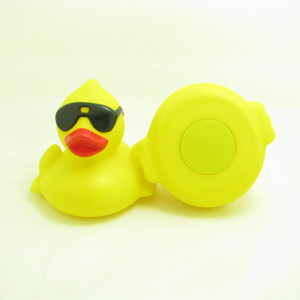 Chất Liệu Nhựa Và Đồ Chơi Nhà Tắm Phao Phong Cách Vịt Đánh Số Thẳng Đứng Cao Su Vịt Đua Trọng Lượng - Product Image 1