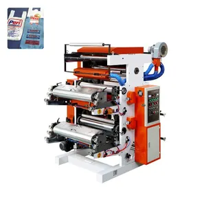 Pe Pp Pvc Pof Cpp Opp Plastic Folie Zak Flexo Printing Machine