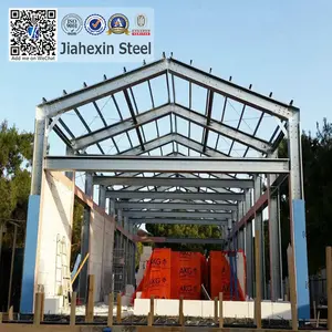 Light Structural Industrial Construction/metal Steel Frame Workshop/prefabricated Warehouse Price
