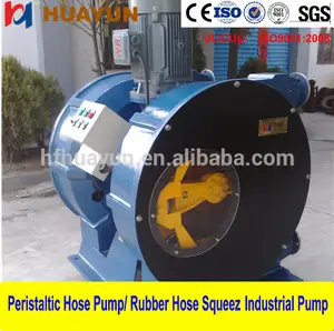 best quality peristaltic pump for concrete, small portable concrete pump Slurry transfer peritaltic hose pump