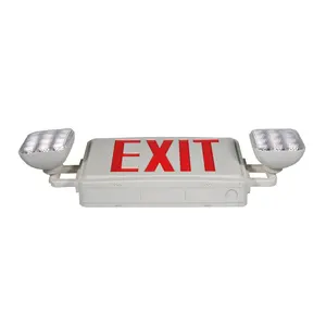 Small rechargeable emergency lighting combination outdoor camping lighting fire exit signs with lights