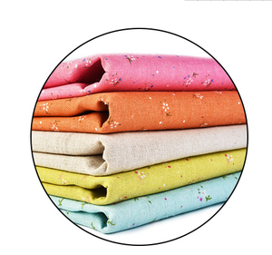 <span class=keywords><strong>Tissu</strong></span> en lin polyester Vintage de haute qualité, pour bricolage, <span class=keywords><strong>patchwork</strong></span>, housse d'oreiller ou de sac, matériel de couture - Product Image 6