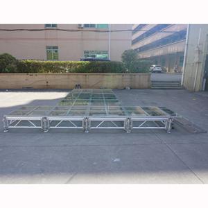 Podium de scène personnalisé, scène en verre, plancher de scène en contreplaqué pour <span class=keywords><strong>grand</strong></span> spectacle/<span class=keywords><strong>concert</strong></span> - Product Image 5