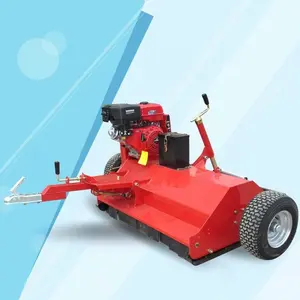 ATV120 Easy operation high efficiency tow behind flail mower made in china