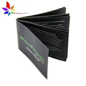 Wholesale Custom printing art paper booklets introduction brochure products catalogue